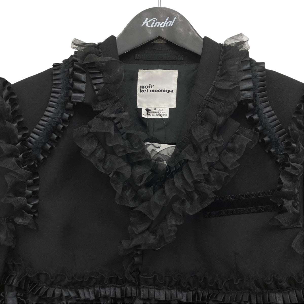 noir kei ninomiya(ノワールケイニノミヤ) 切替ジャケット Q-J007