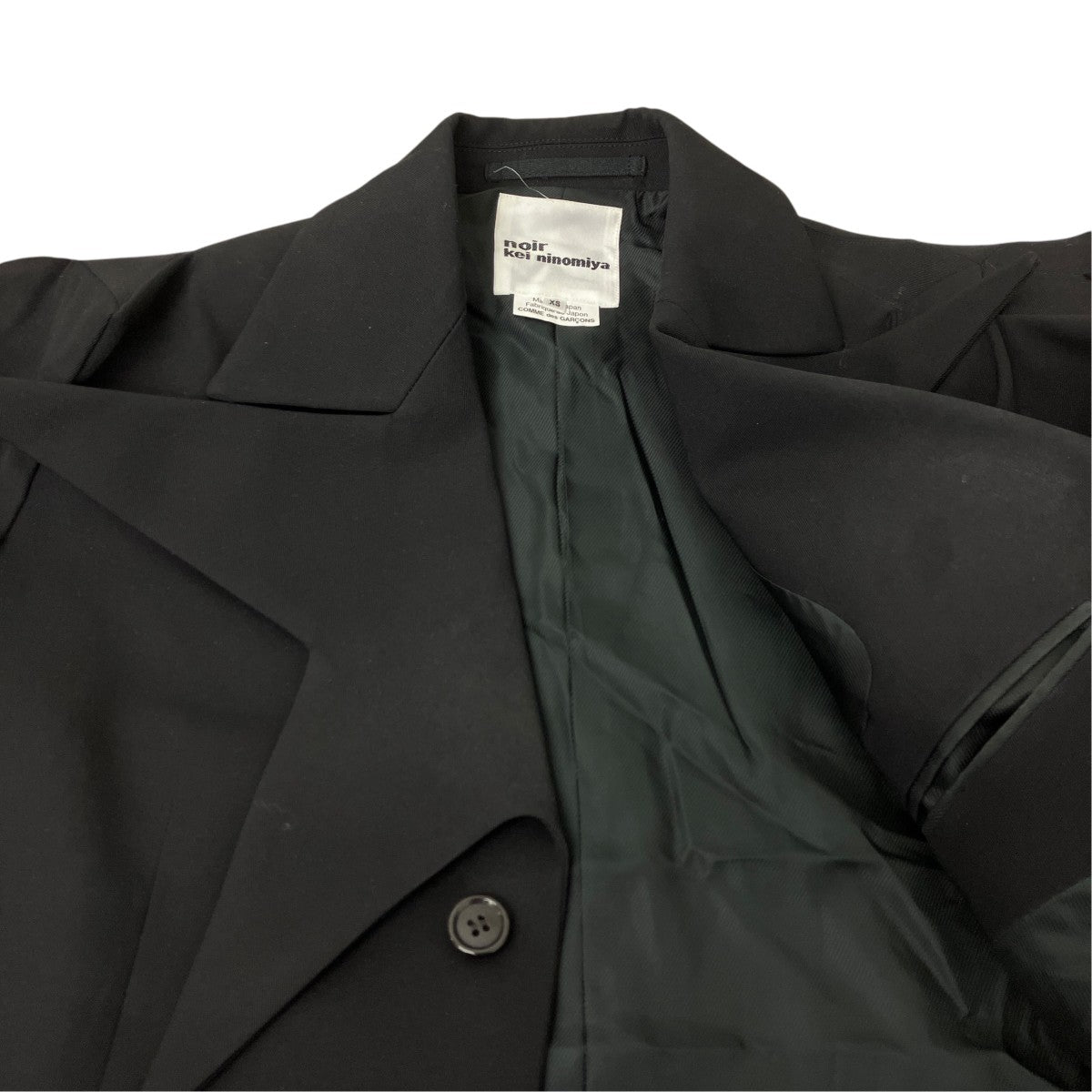 noir kei ninomiya スターシェイプド ラペル ブレザー 古着・中古-4枚目のアイテム画像