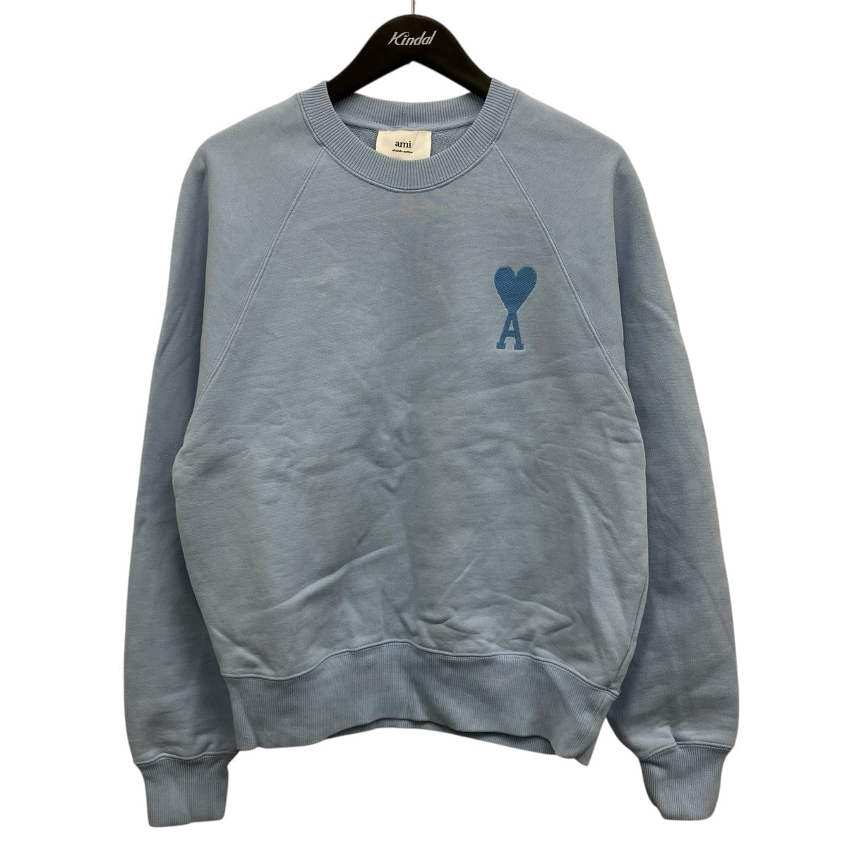 AMI PARIS ハートロゴエンブロイダリークルーネックスウェット 古着・中古-1枚目のアイテム画像