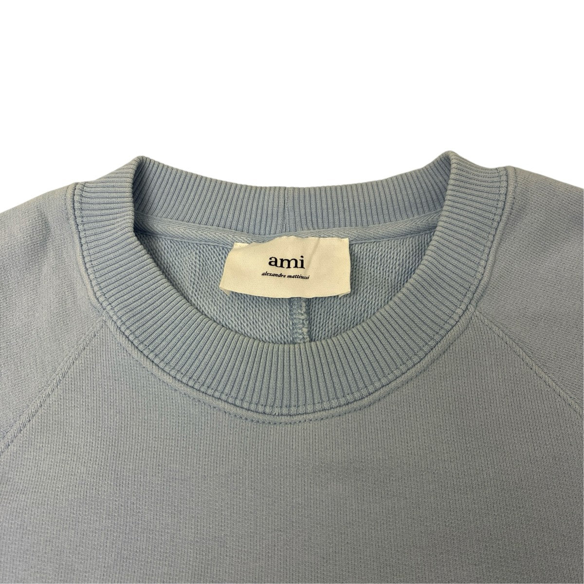AMI PARIS ハートロゴエンブロイダリークルーネックスウェット 古着・中古-4枚目のアイテム画像