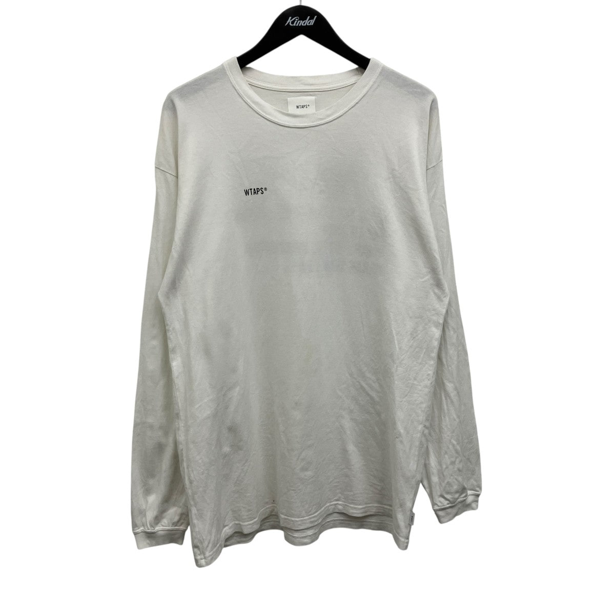 バッグプリントロングスリーブTシャツ