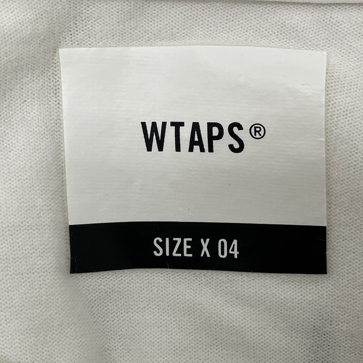 バッグプリントロングスリーブTシャツ