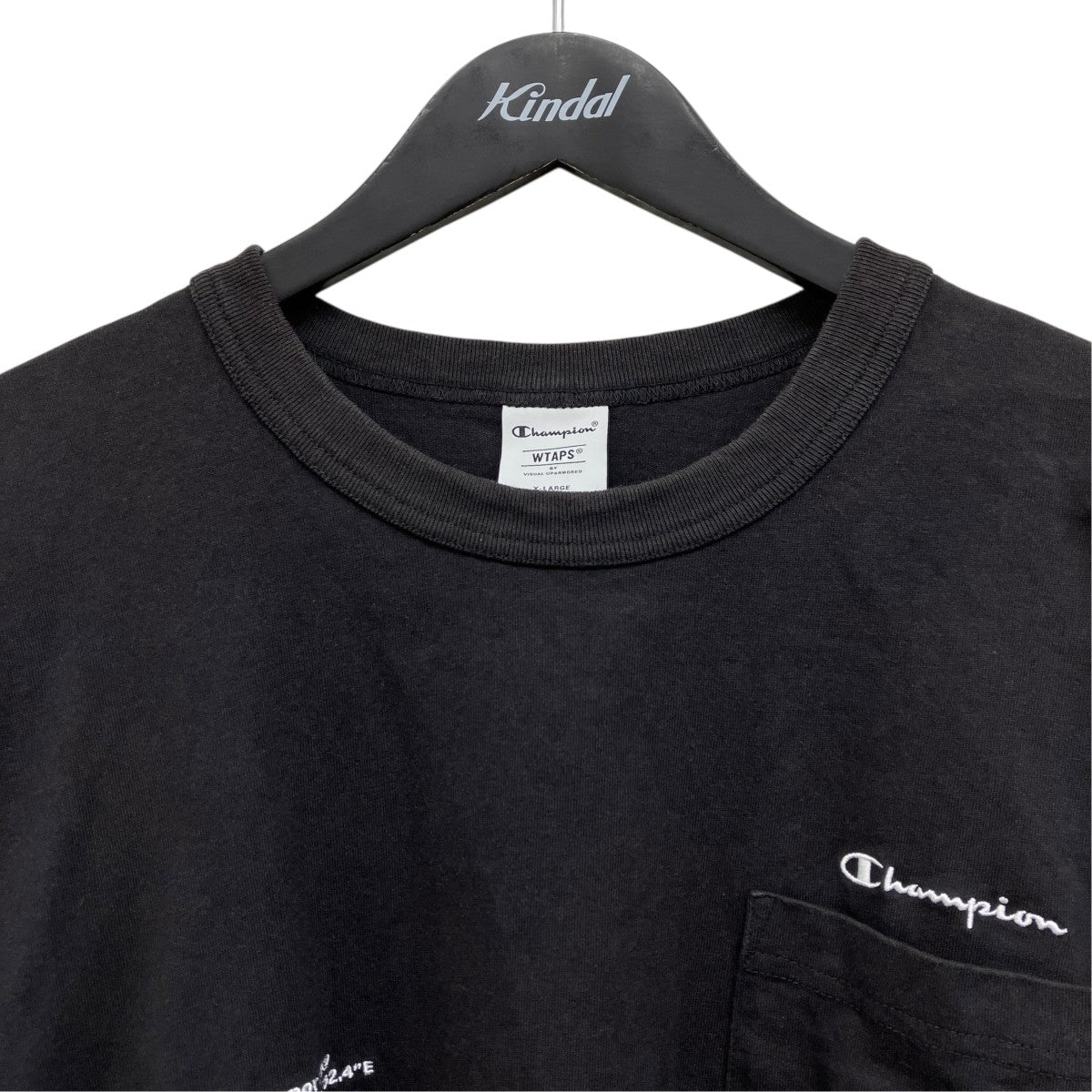 ポケット刺繍ロングスリーブTシャツ