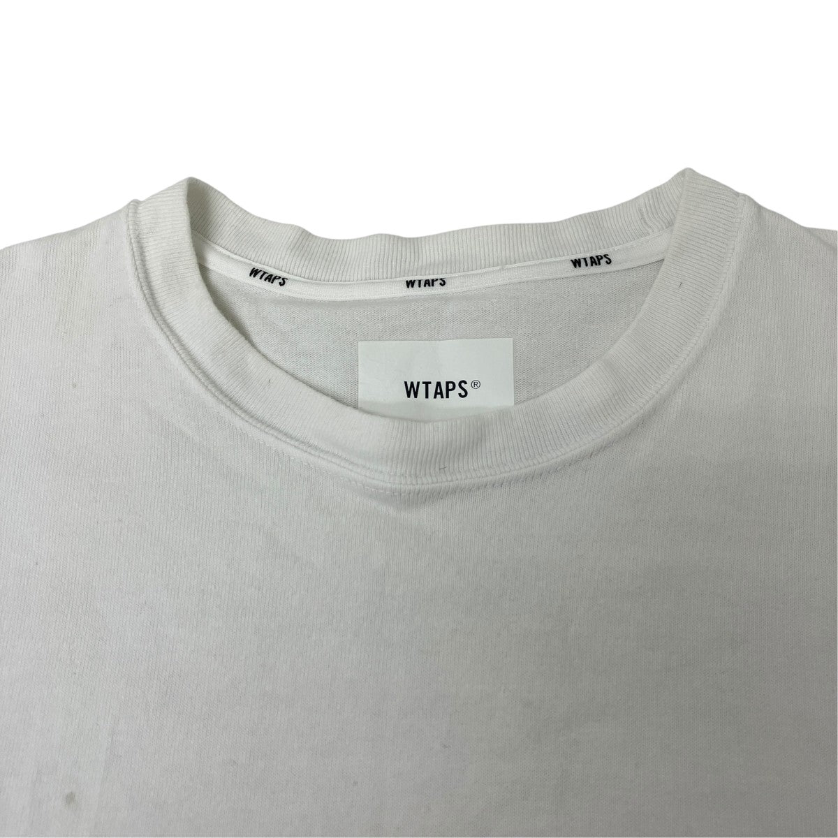 ロゴ刺繍ロングスリーブTシャツ