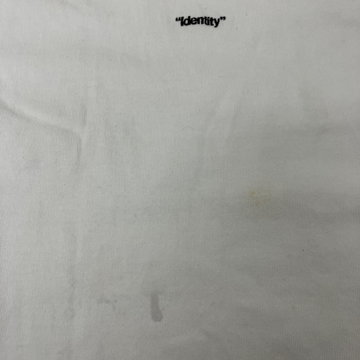 ロゴ刺繍ロングスリーブTシャツ
