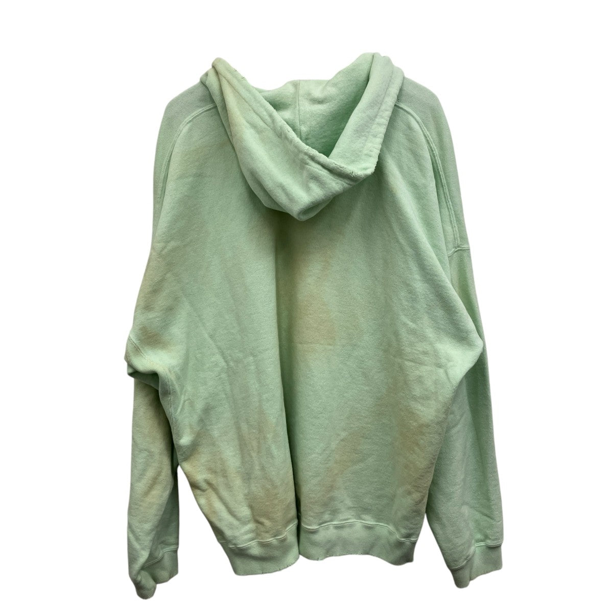 DAIRIKU 「BoymeetsGirl Cut off Hoodie」USED加工プルオーバーパーカー22SS C-2 古着・中古-2枚目のアイテム画像