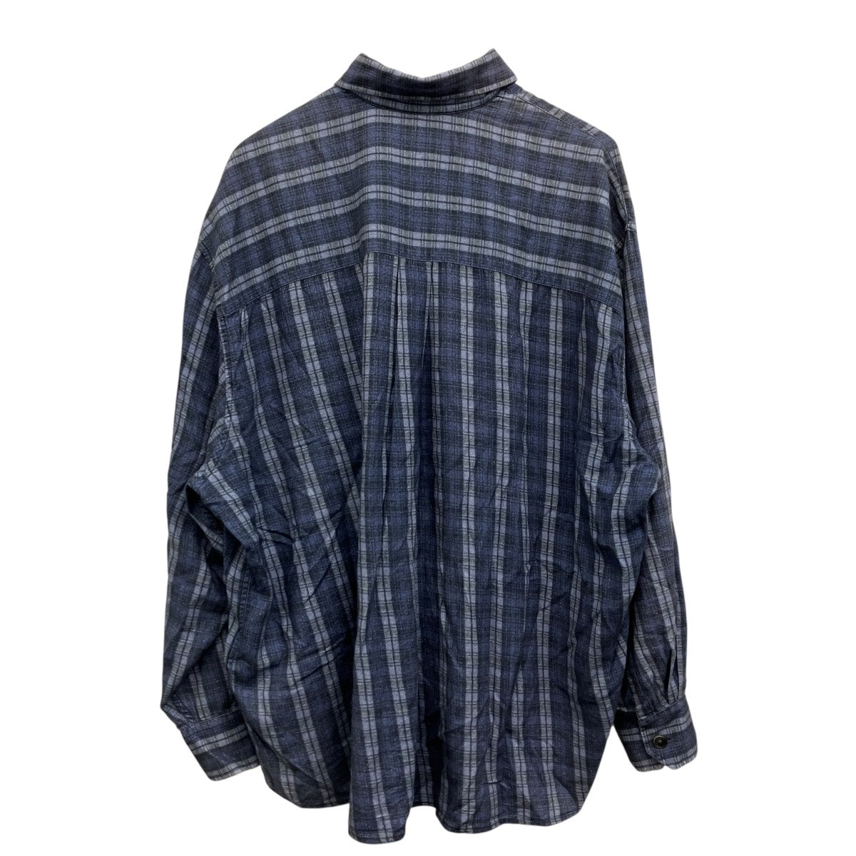 OUR LEGACY 26SS「BORROWED SHIRT」チェックシャツM2262BCP 古着・中古-2枚目のアイテム画像