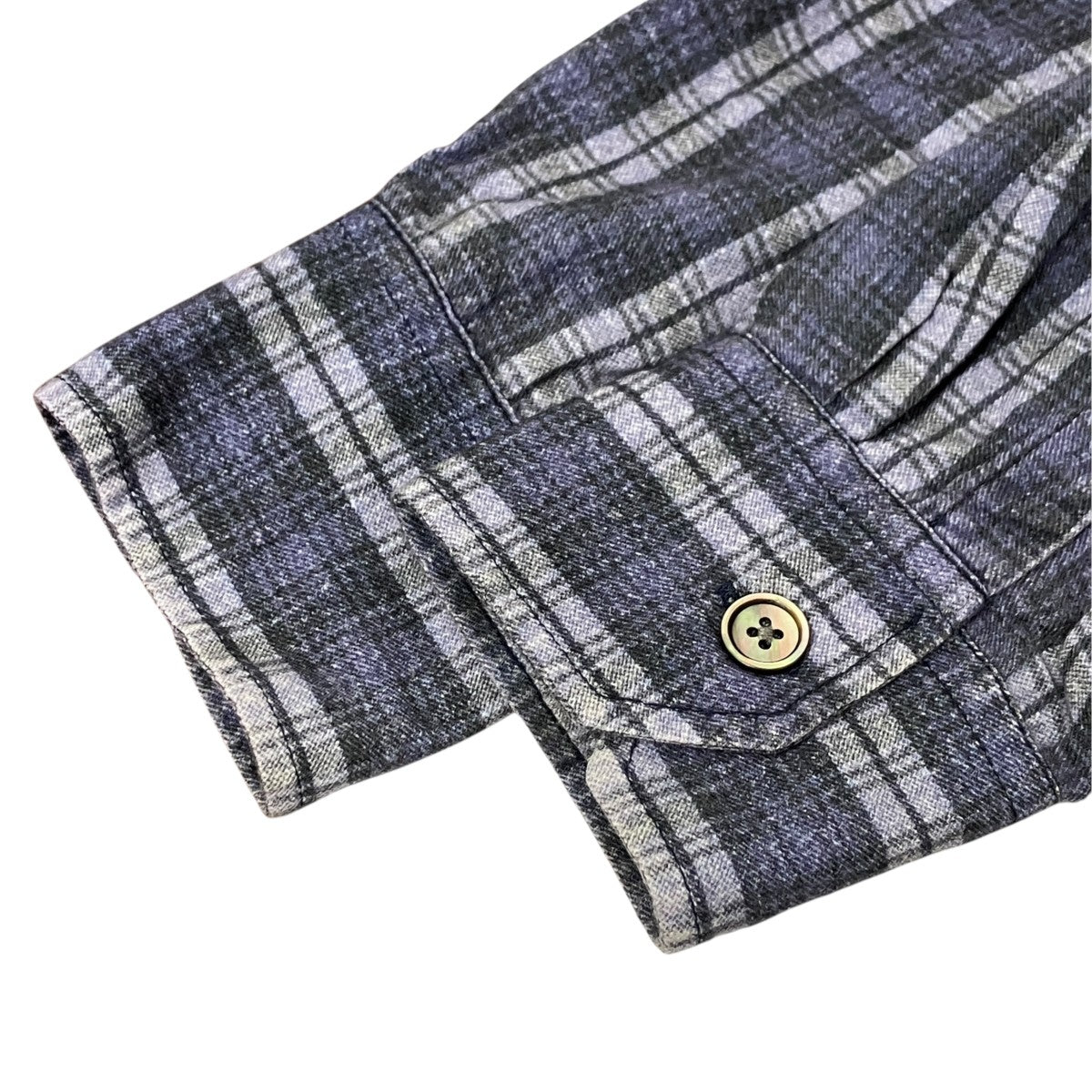 OUR LEGACY 26SS「BORROWED SHIRT」チェックシャツM2262BCP 古着・中古-5枚目のアイテム画像