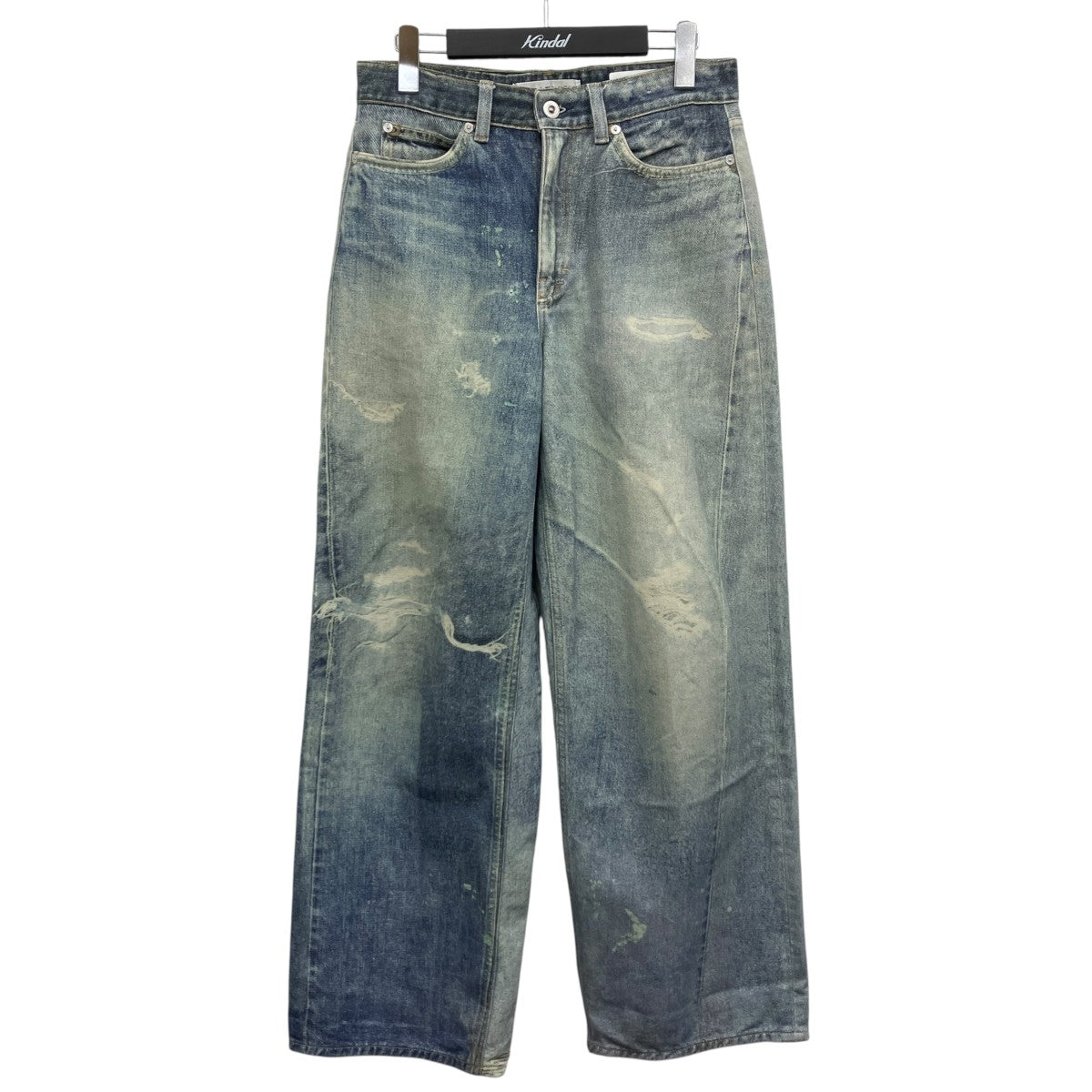 OUR LEGACY 「FULL CUT」デジタルプリントデニムパンツW4205TDD 古着・中古-1枚目のアイテム画像