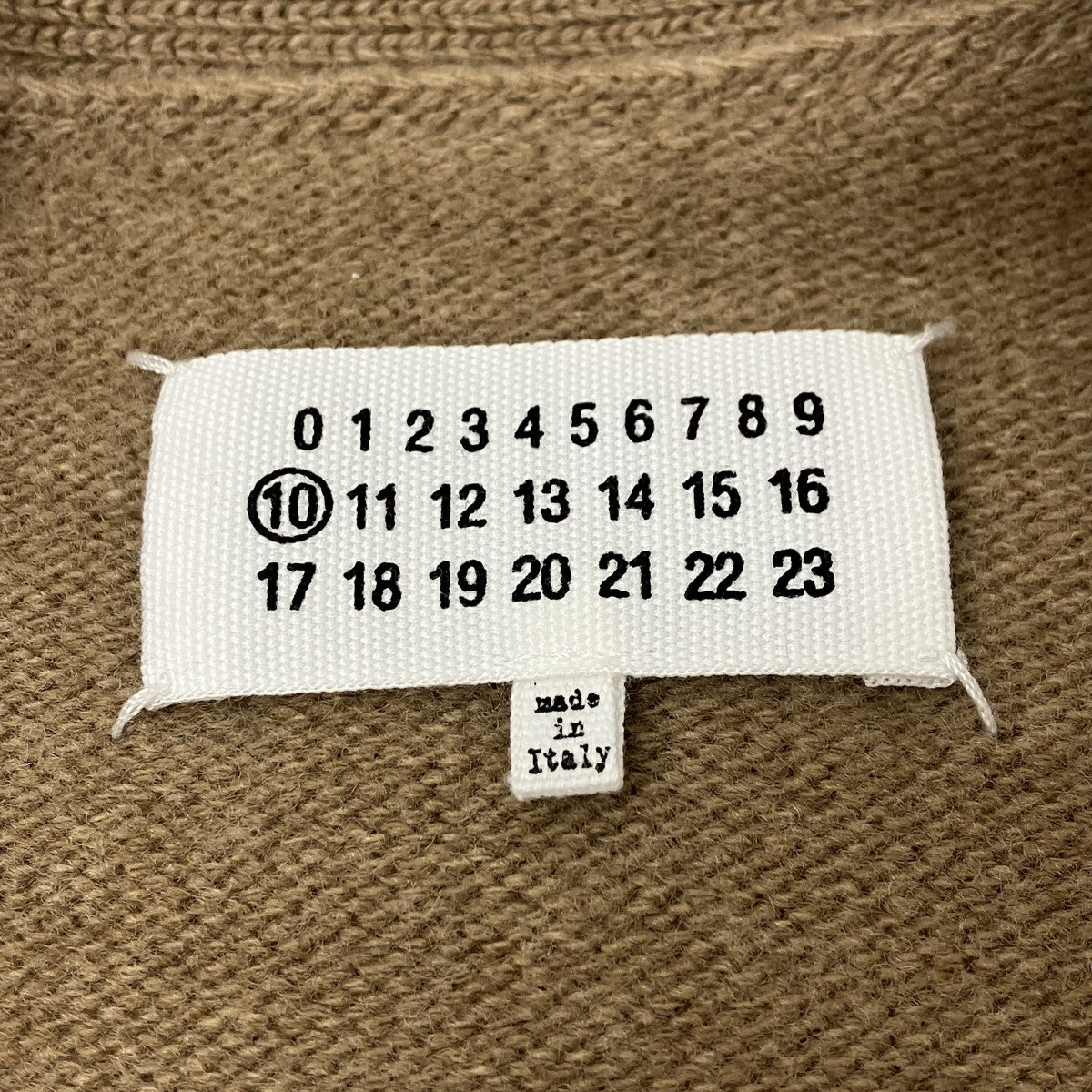 Maison Margiela 「OVER SIZED WOOL CARDIGAN」オーバーサイズウールカーディガンS50HA1058 古着・中古-4枚目のアイテム画像