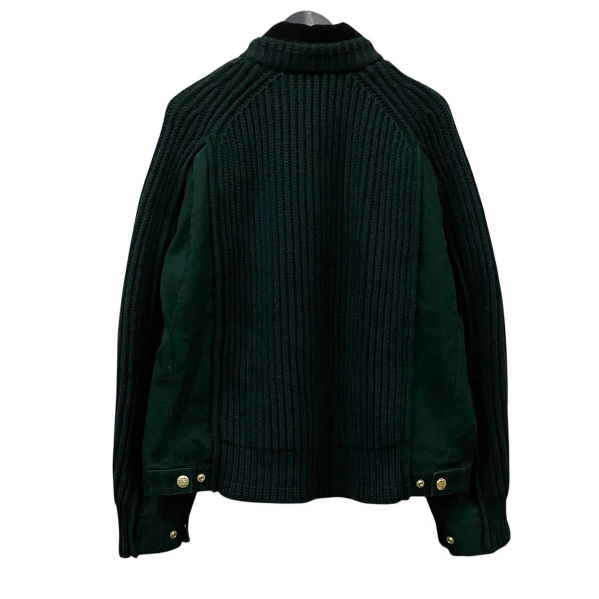 WIP WASHED DUCK X WOOL KNIT BLOUSON ドッキングニットブルゾン