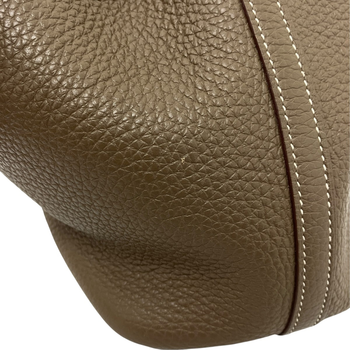 HERMES(エルメス) ピコタンロックPMハンドバッグ PU003NI エトゥープ