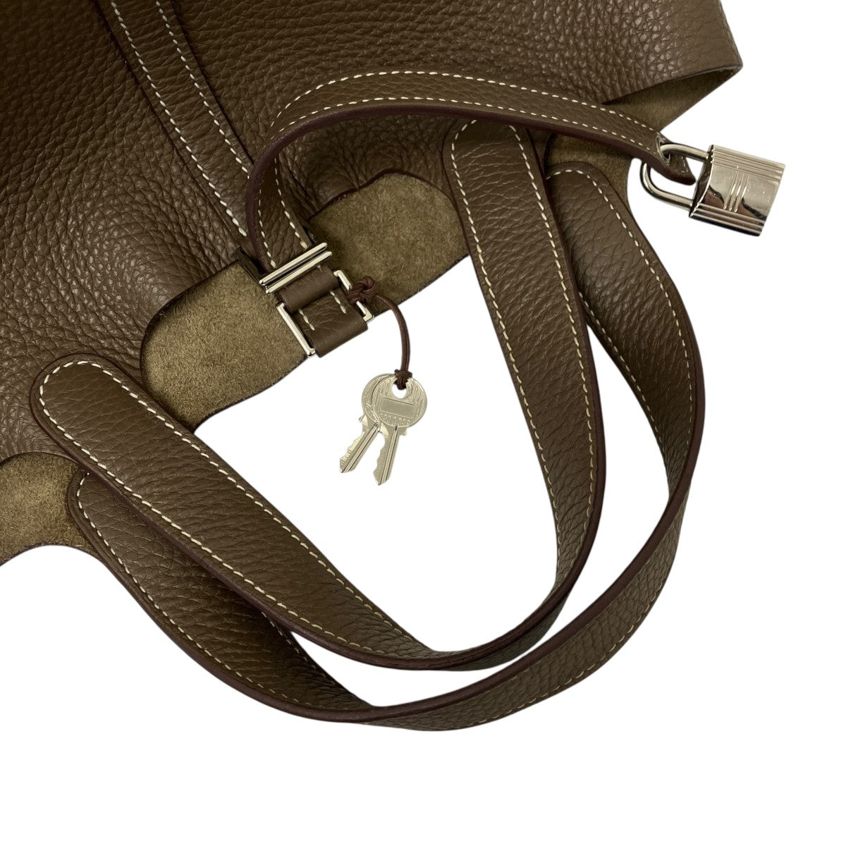HERMES ピコタンロック PM ハンドバッグ HERMES(エルメス) ピコタンロックPMハンドバッグ PU003NI エトゥープ