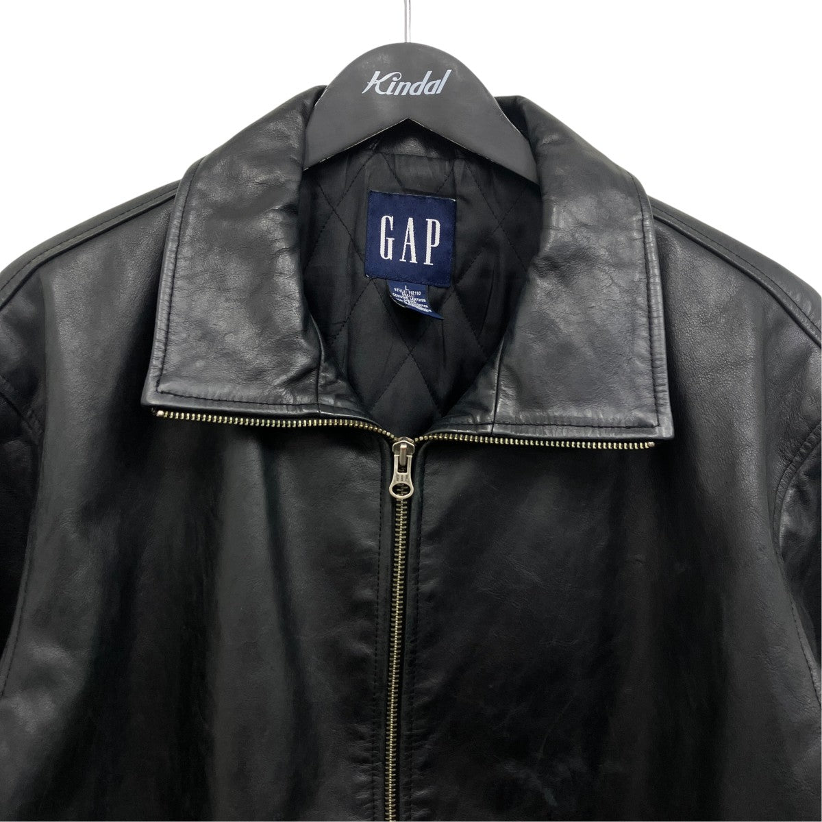 GAP(ギャップ) レザージャケット ブラック サイズ L｜【公式】カインド