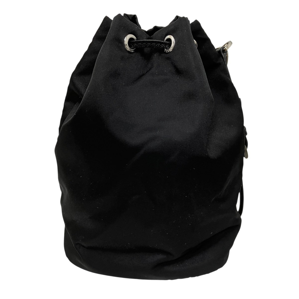 PRADA トライアングルロゴナイロン巾着ポーチ 古着・中古-3枚目のアイテム画像