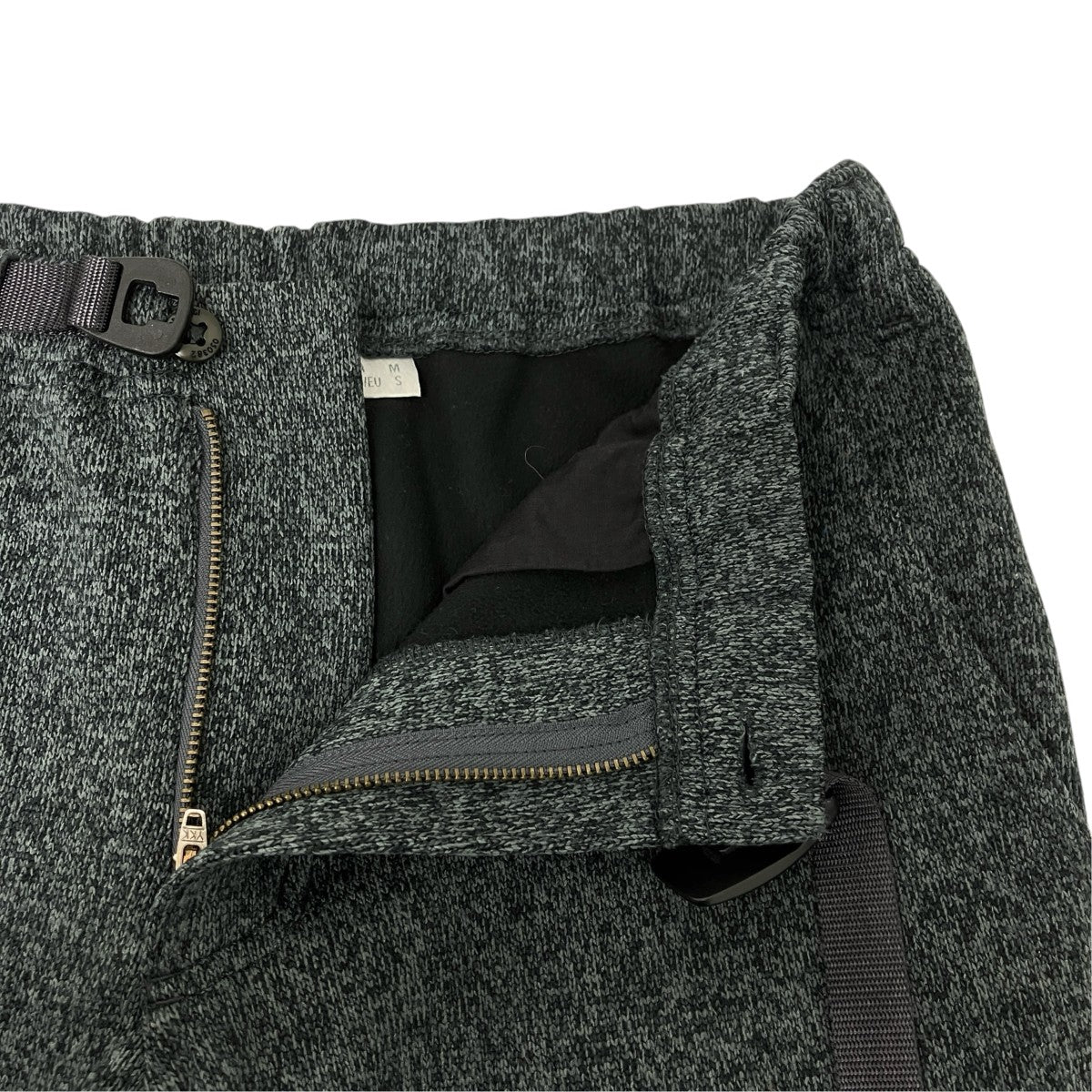 GRAMICCI ボンディングニットフリースナローリブパンツ 古着・中古-3枚目のアイテム画像