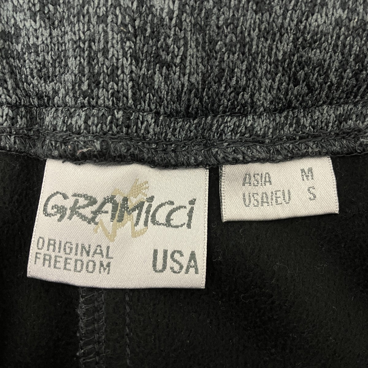 GRAMICCI ボンディングニットフリースナローリブパンツ 古着・中古-5枚目のアイテム画像