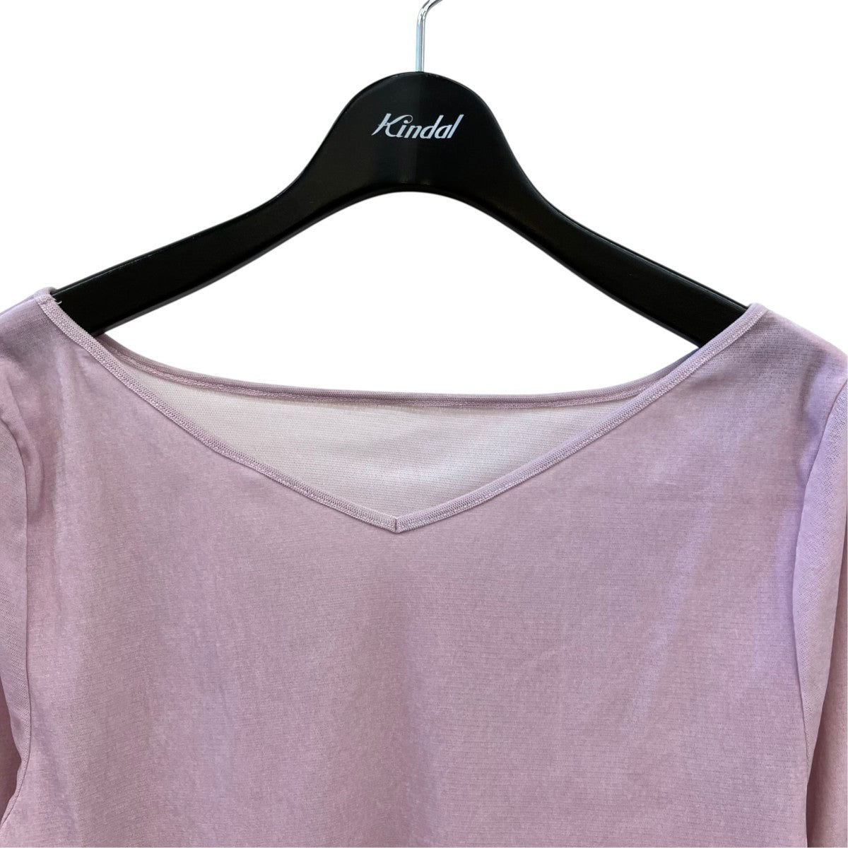 VネックロングスリーブTシャツ35296940