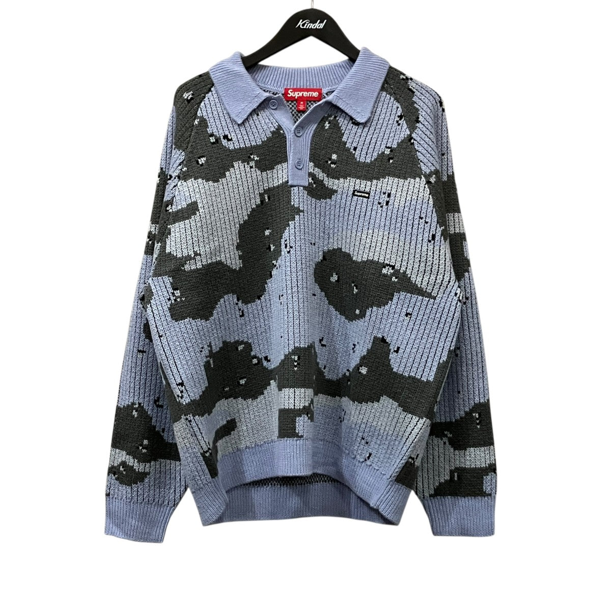 Supreme ニットポロシャツ 古着・中古-1枚目のアイテム画像