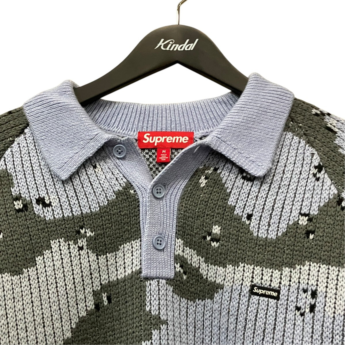 Supreme ニットポロシャツ 古着・中古-3枚目のアイテム画像