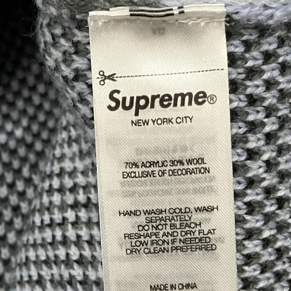 Supreme ニットポロシャツ 古着・中古-6枚目のアイテム画像