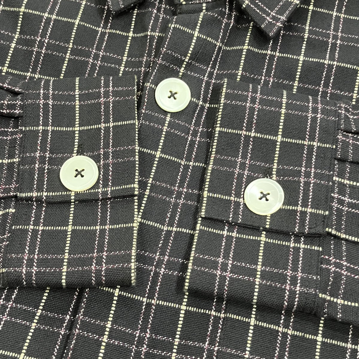 stussy チェックシャツ 古着・中古-4枚目のアイテム画像