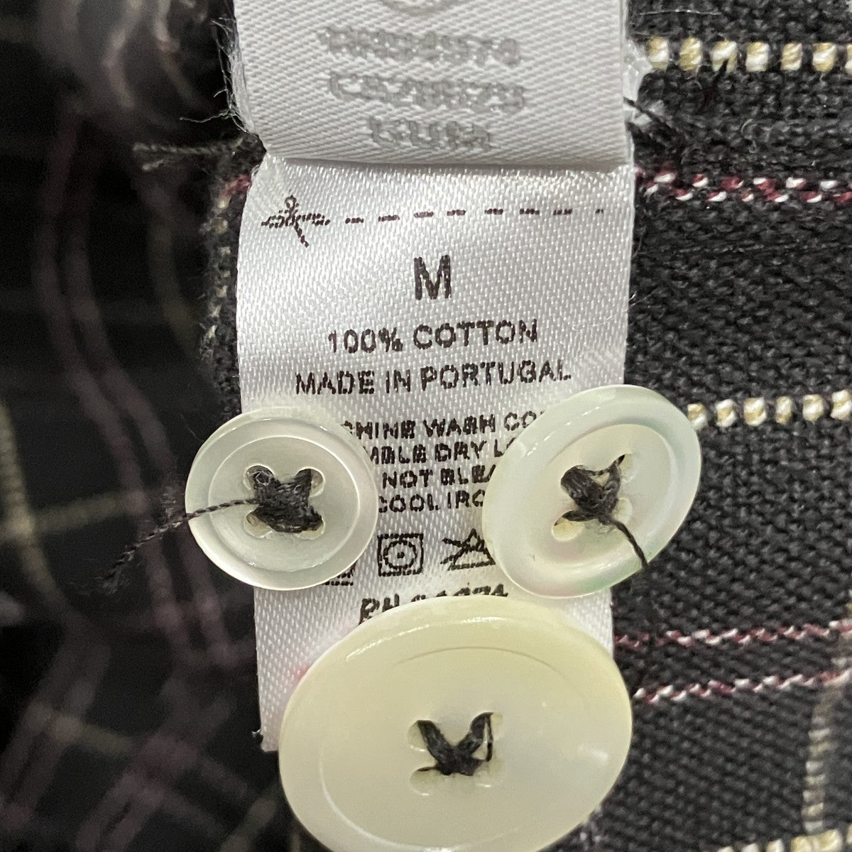 stussy チェックシャツ 古着・中古-5枚目のアイテム画像