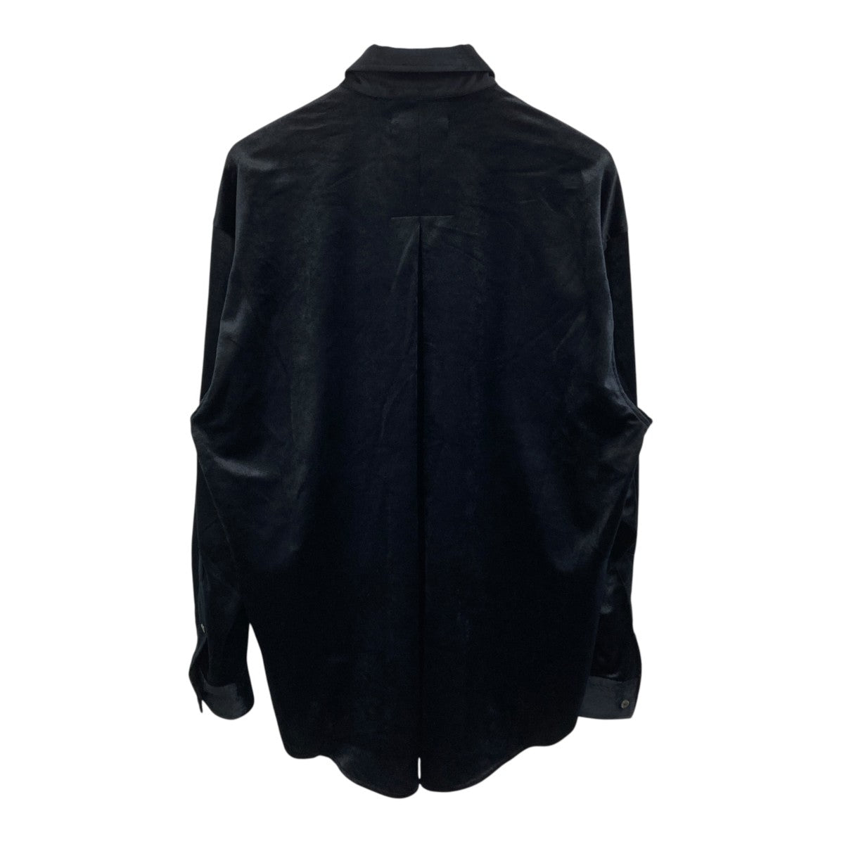 juha SOFT VELOUR SHIRT ベロアシャツ 古着・中古-2枚目のアイテム画像