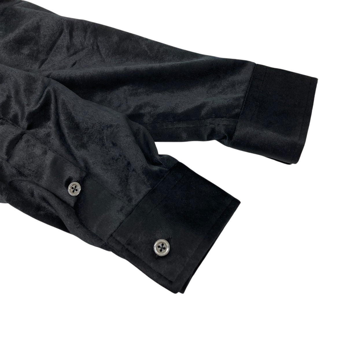 juha SOFT VELOUR SHIRT ベロアシャツ 古着・中古-4枚目のアイテム画像
