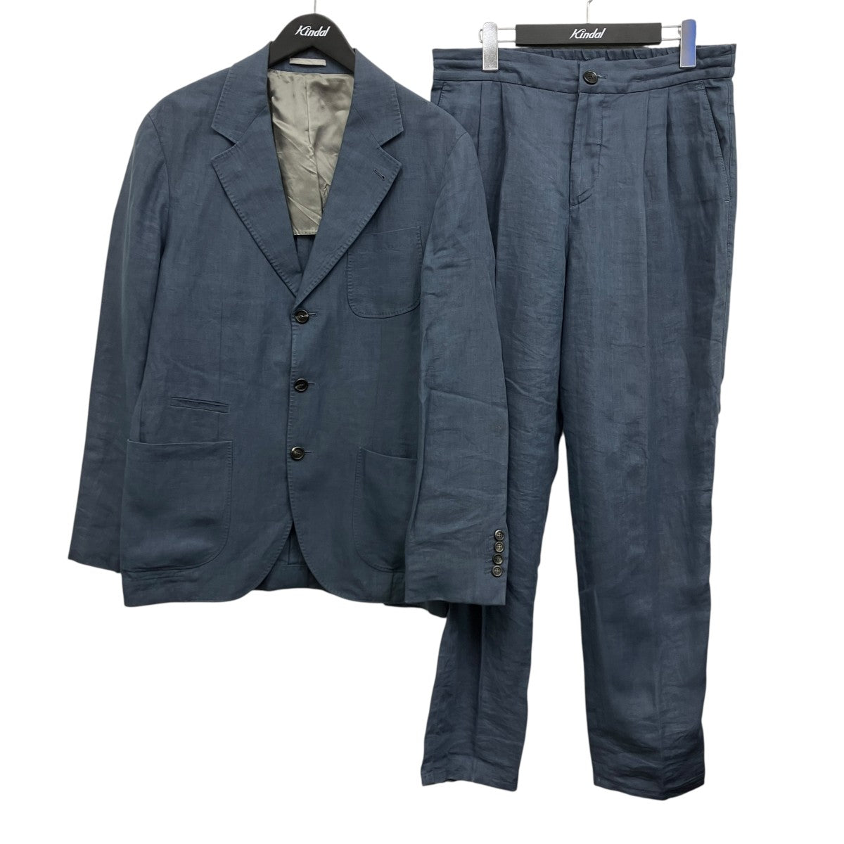 BRUNELLO CUCINELLI リネンセットアップスーツ 古着・中古-1枚目のアイテム画像