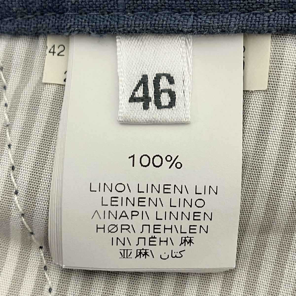 BRUNELLO CUCINELLI リネンセットアップスーツ 古着・中古-10枚目のアイテム画像