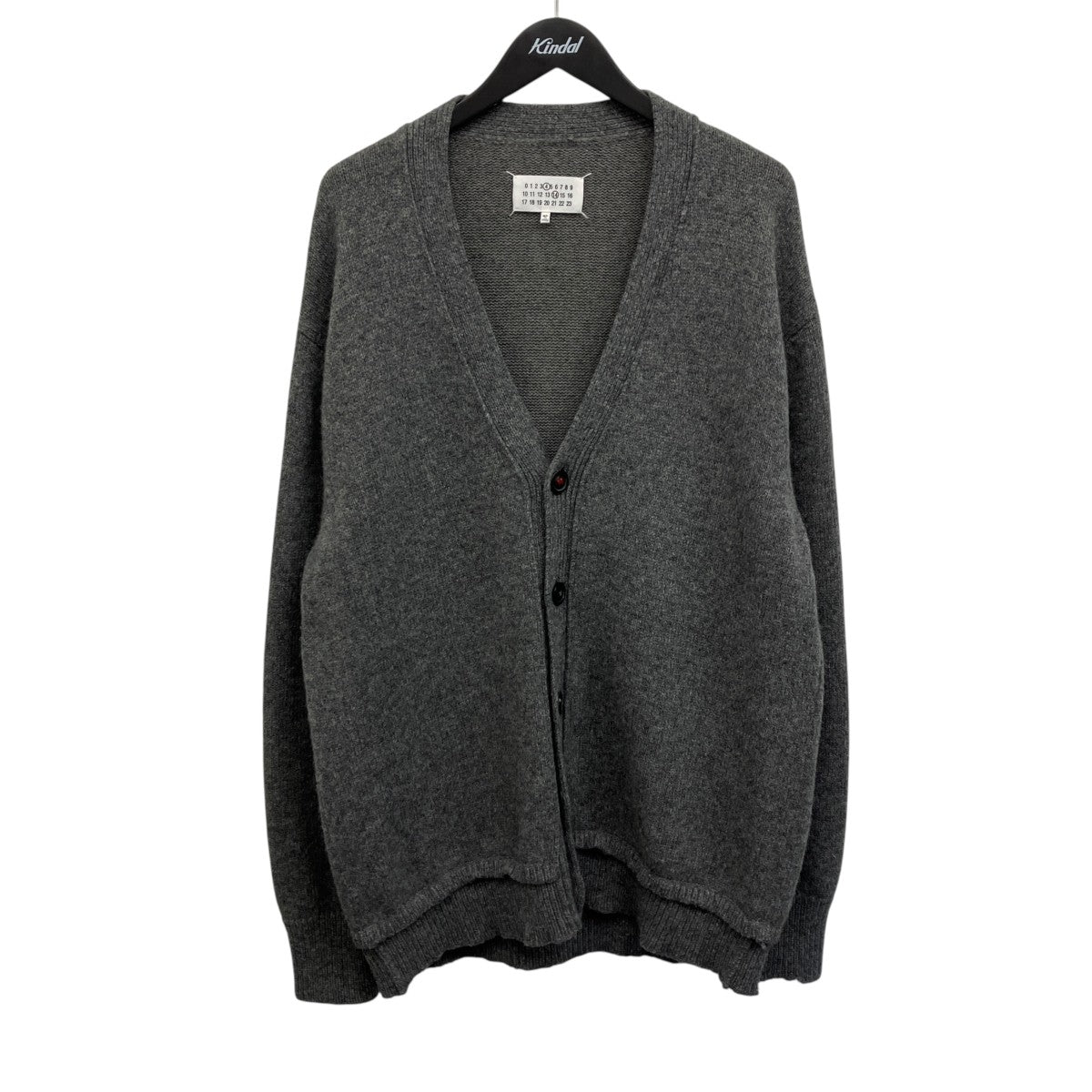Maison Margiela エルボーパッチカーディガン 古着・中古-1枚目のアイテム画像