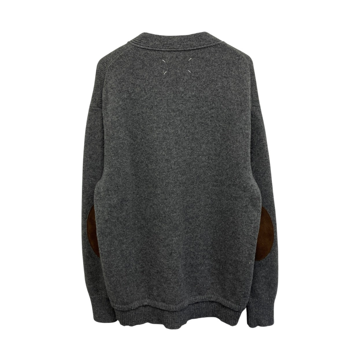 Maison Margiela エルボーパッチカーディガン 古着・中古-2枚目のアイテム画像