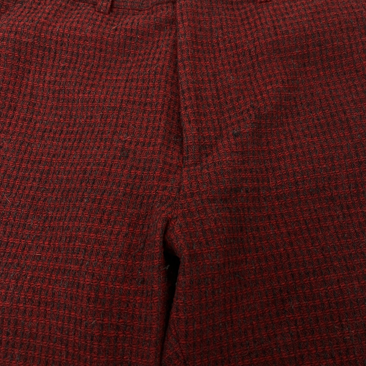 ウールチェックセットアップスーツ