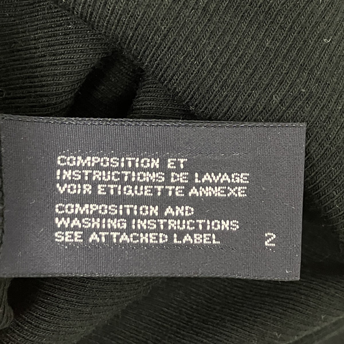 LIMI feu COTTON RAYON RIB SLIT DRESS リブスリットドレス 古着・中古-7枚目のアイテム画像