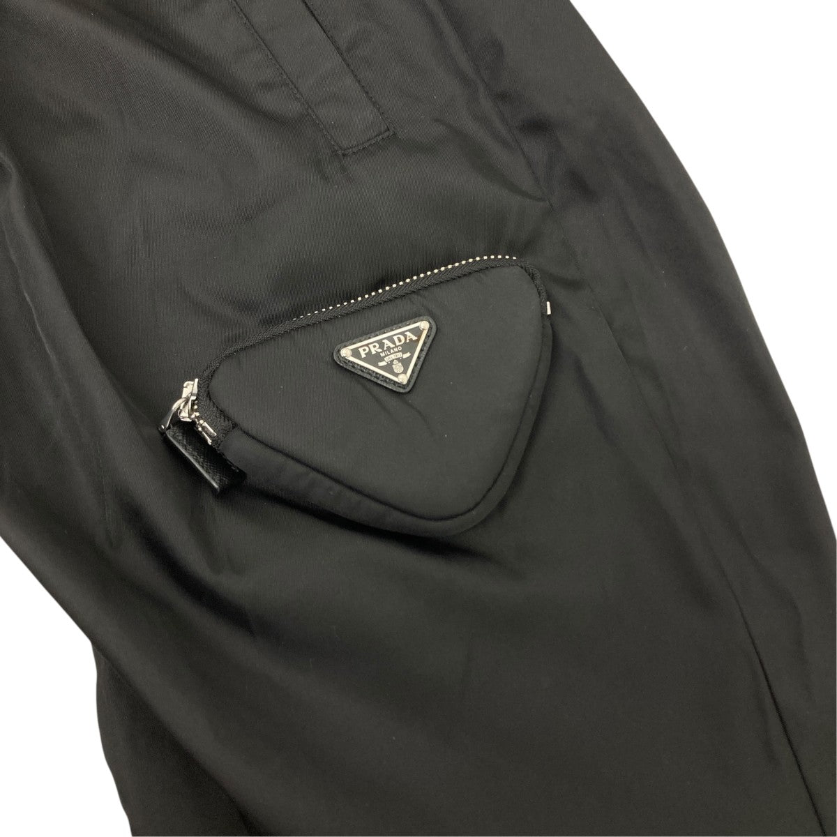 PRADA ロゴプレートサスペンダーパンツ 古着・中古-5枚目のアイテム画像