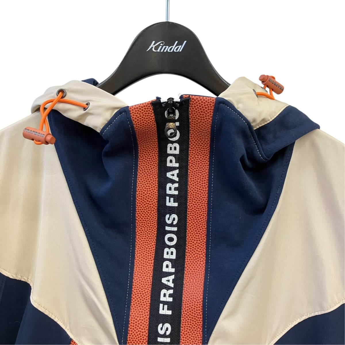 FRAPBOIS パッチワークナイロンフーディジャケットB1501CUJ208 古着・中古-2枚目のアイテム画像