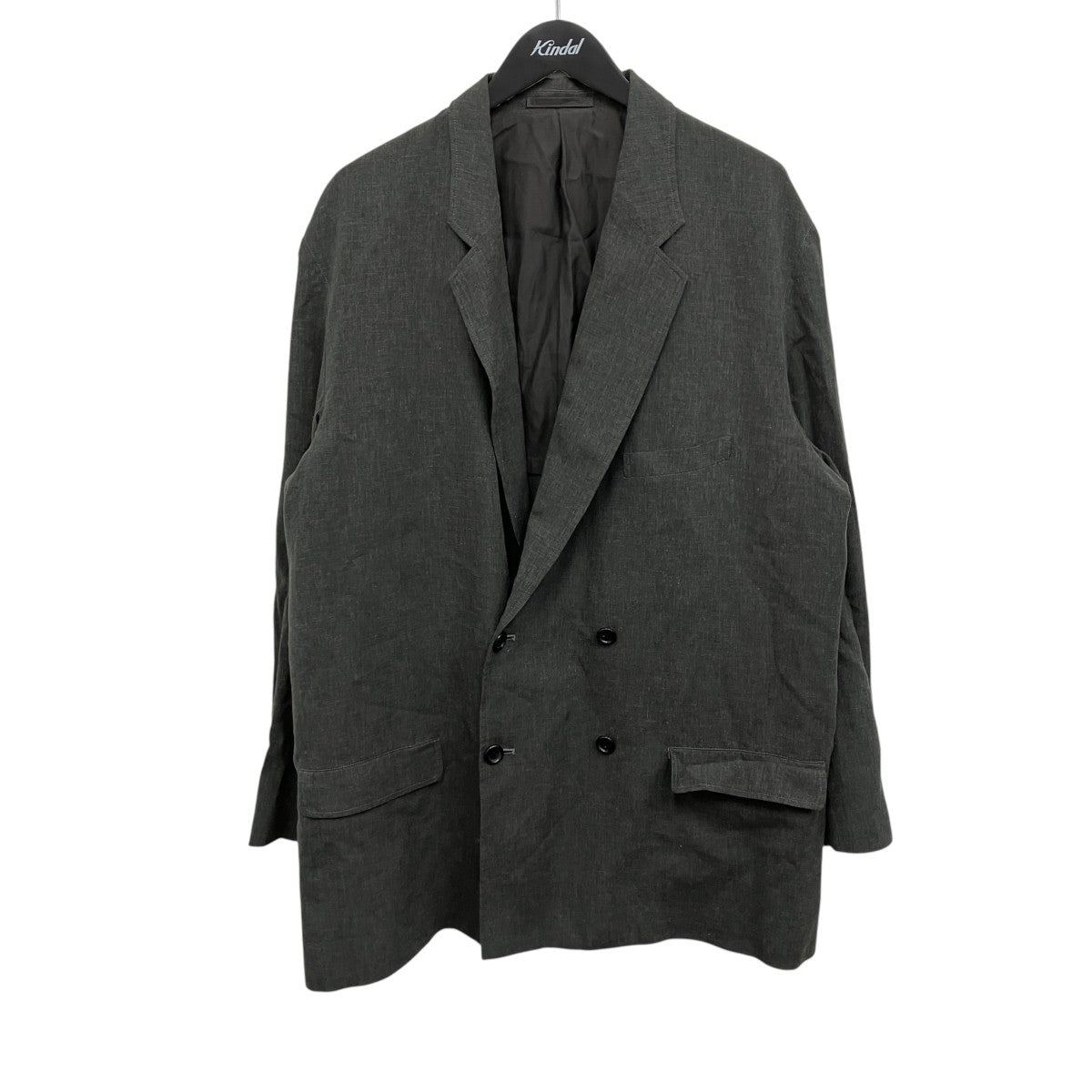 Linen Cupro Double Jacket リネンキュプラダブルジャケット