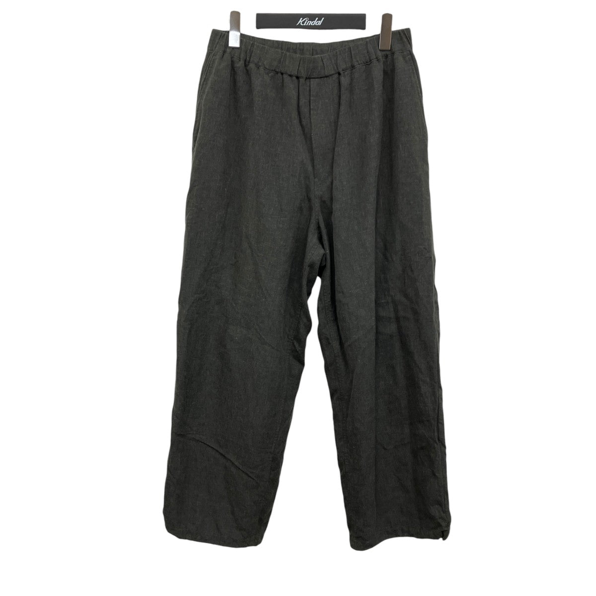Linen Cupro Track Pants リネンキュプラトラックパンツ
