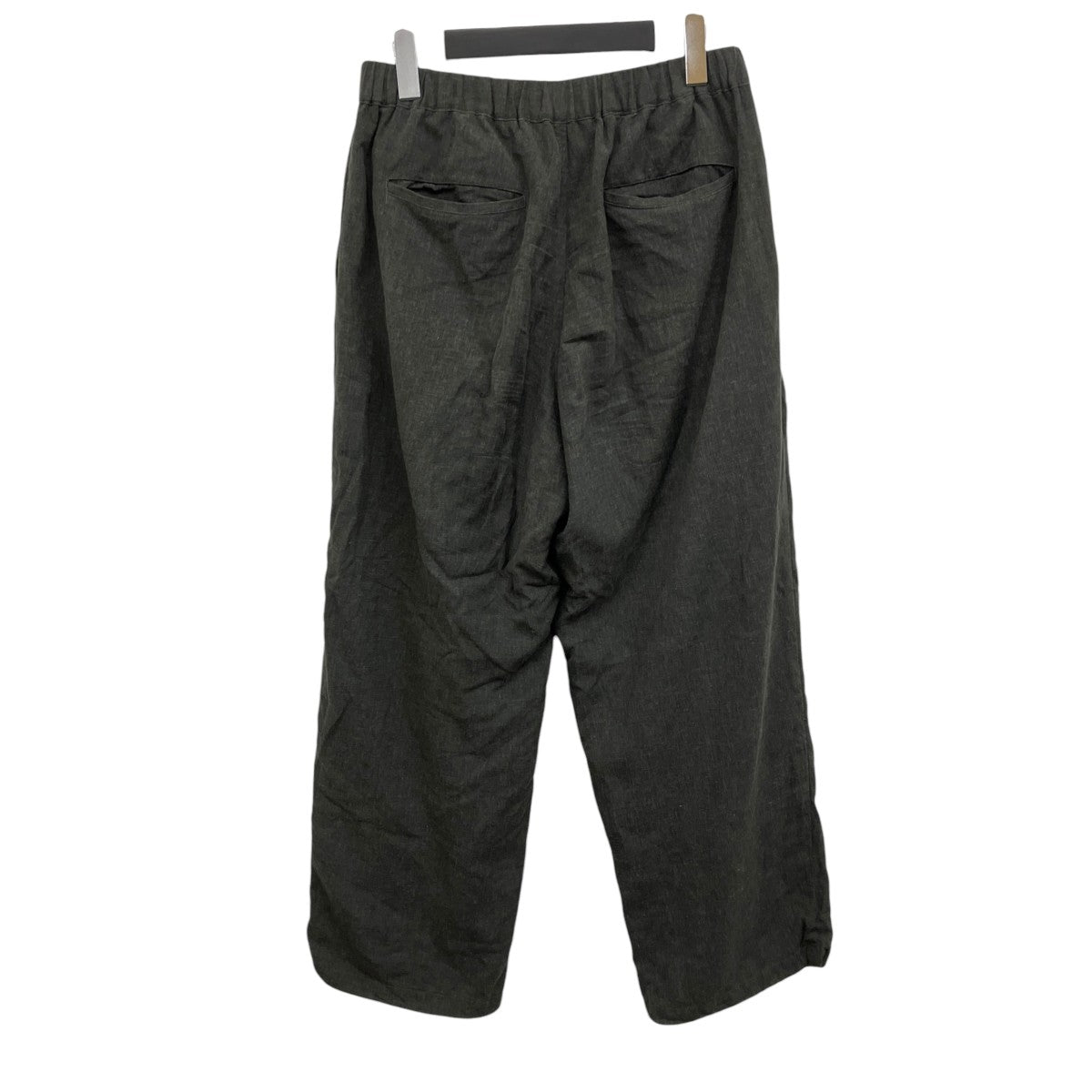 Linen Cupro Track Pants リネンキュプラトラックパンツ