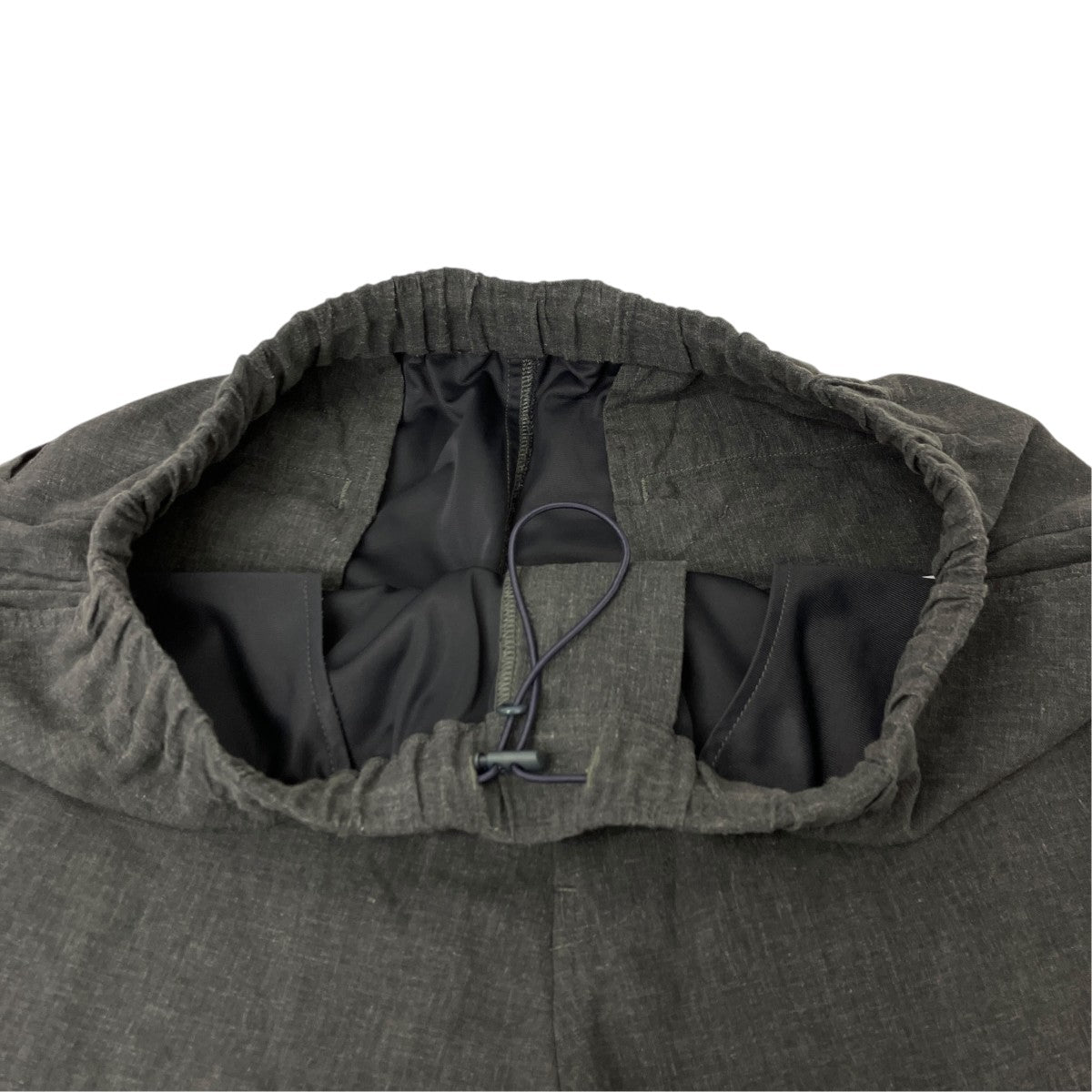 Linen Cupro Track Pants リネンキュプラトラックパンツ
