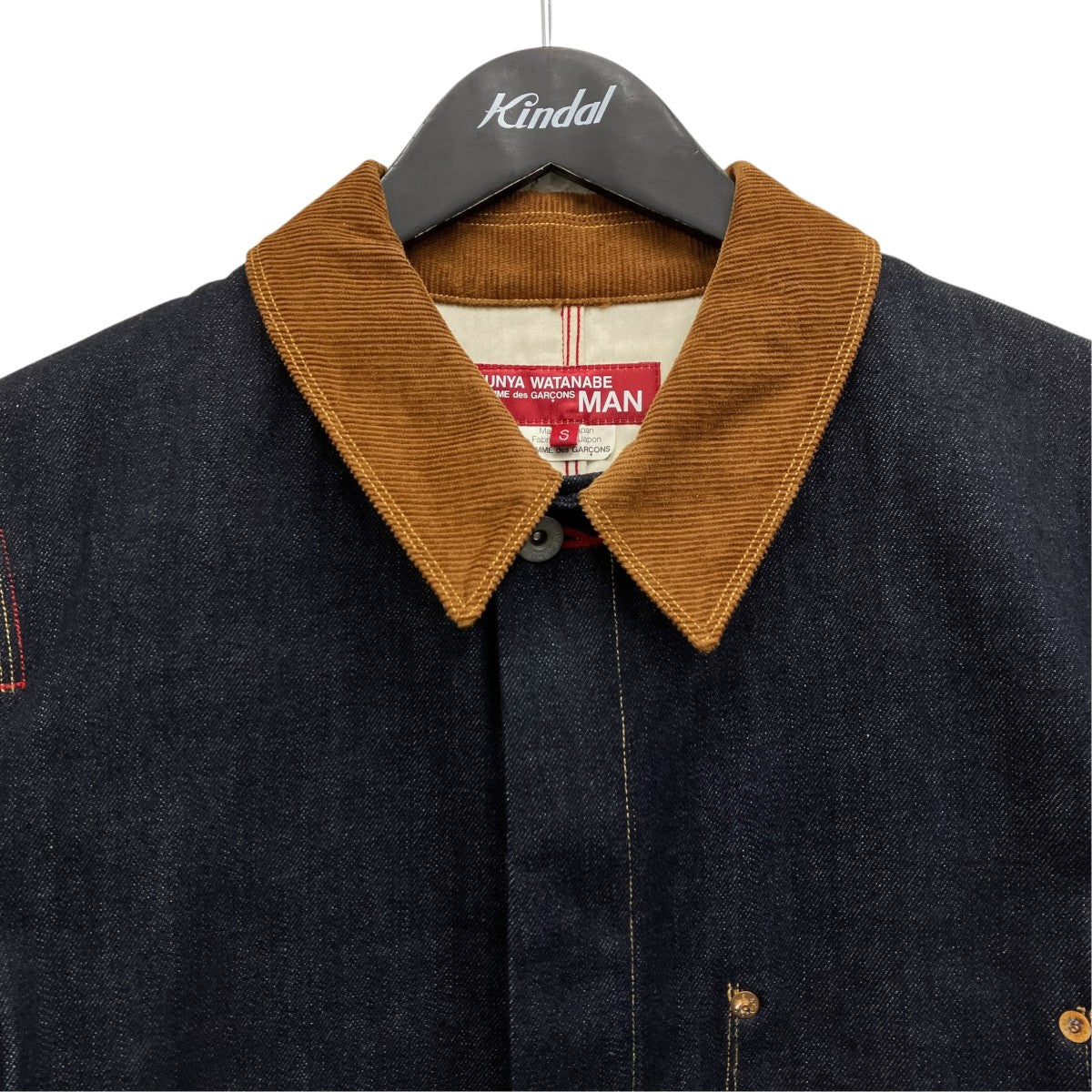 JUNYA WATANABE CdG MAN×LEVI’S デニムコート 古着・中古-3枚目のアイテム画像