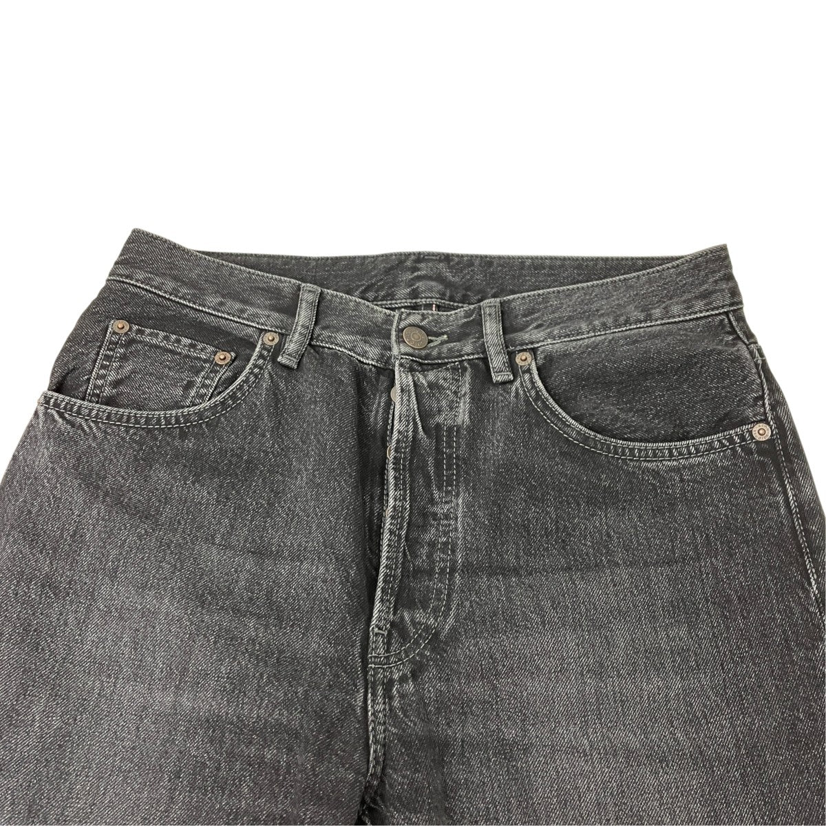 2021 M Vintage Black デニムパンツ