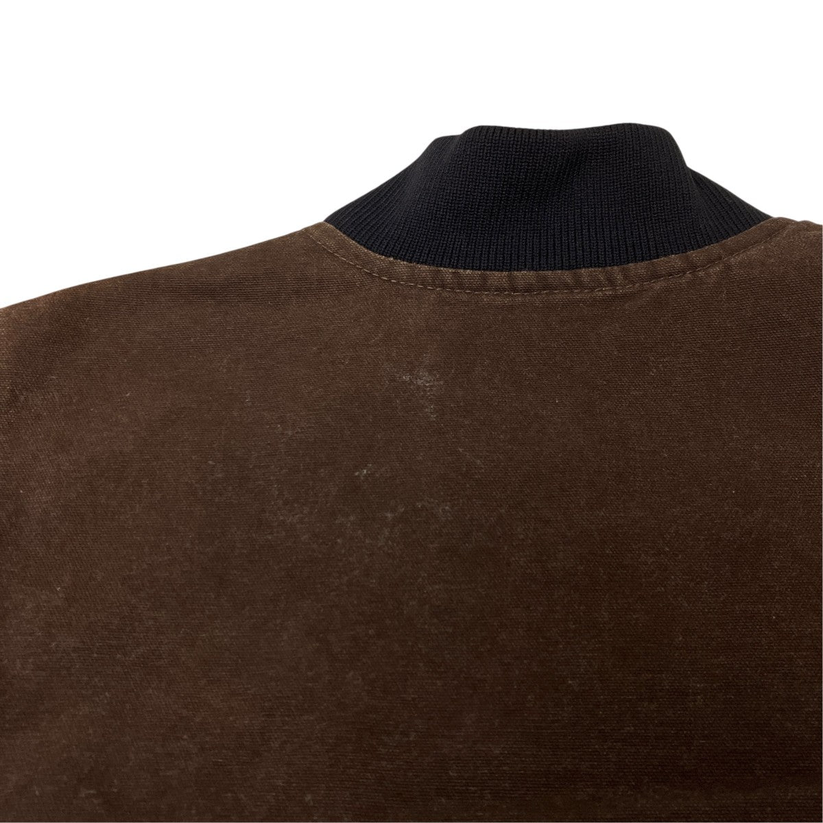 CarHartt リブ切替ジップベスト 古着・中古-8枚目のアイテム画像