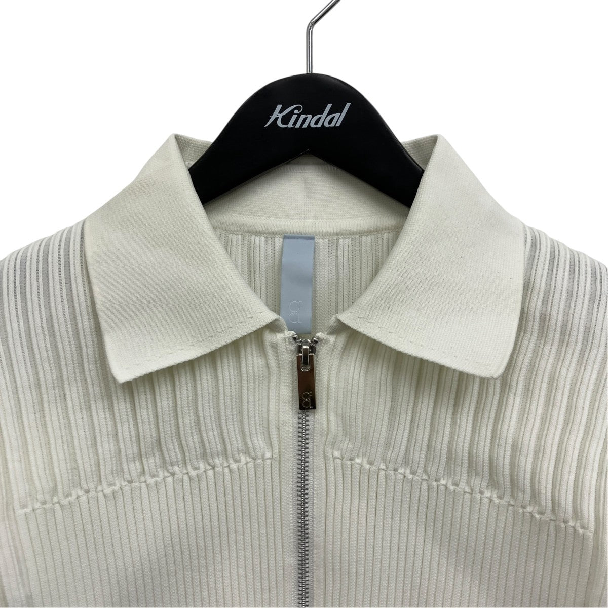 CFCL FLUTED REEF CROPPED ZIP SHIRT CARDIGAN ダブルジップショートジャケット 古着・中古-3枚目のアイテム画像