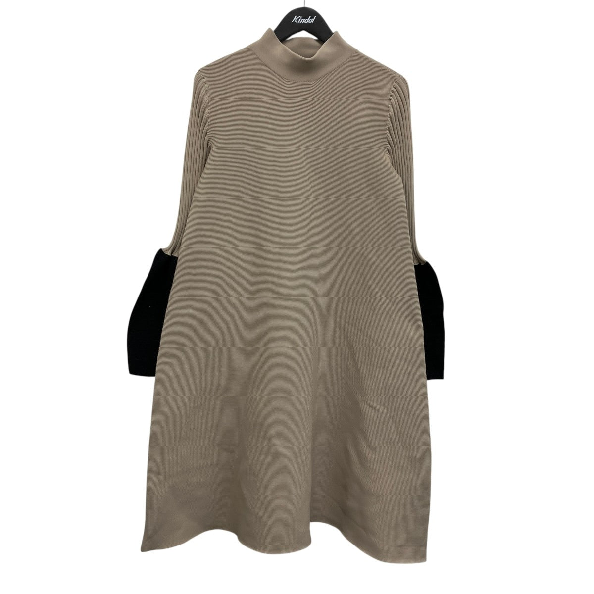 CFCL POTTERY GLITTER LONG BELL SLEEVE FLARE MINI DRESS ニットワンピース 古着・中古-1枚目のアイテム画像