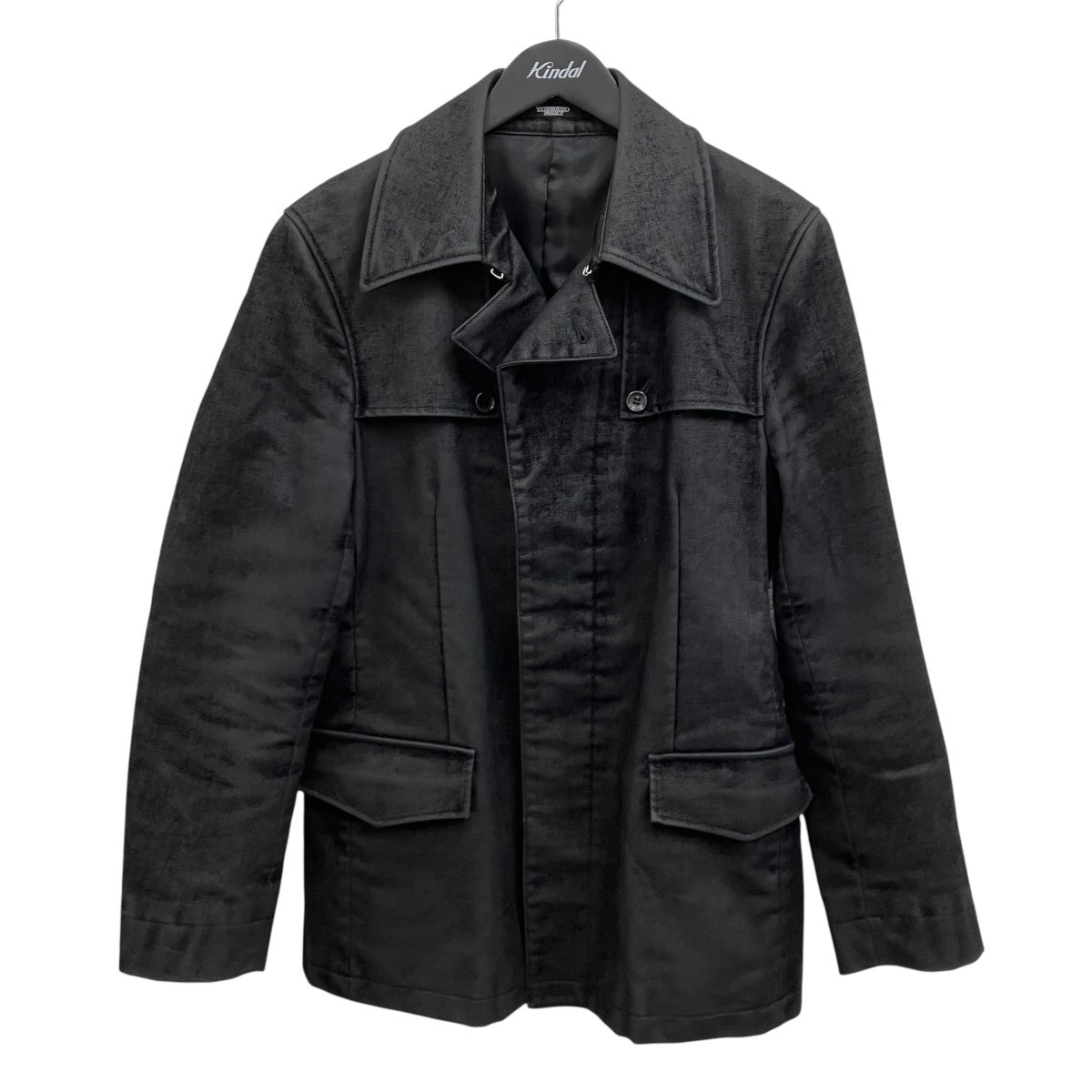 TORNADO MART フロッキー加工ジャケット 古着・中古-1枚目のアイテム画像