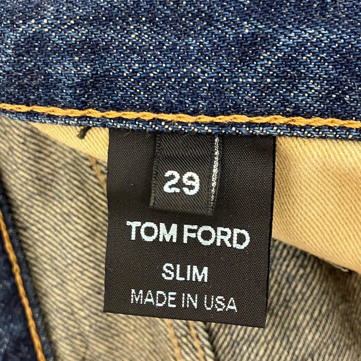TOM FORD スリムフィットデニムパンツ 古着・中古-5枚目のアイテム画像