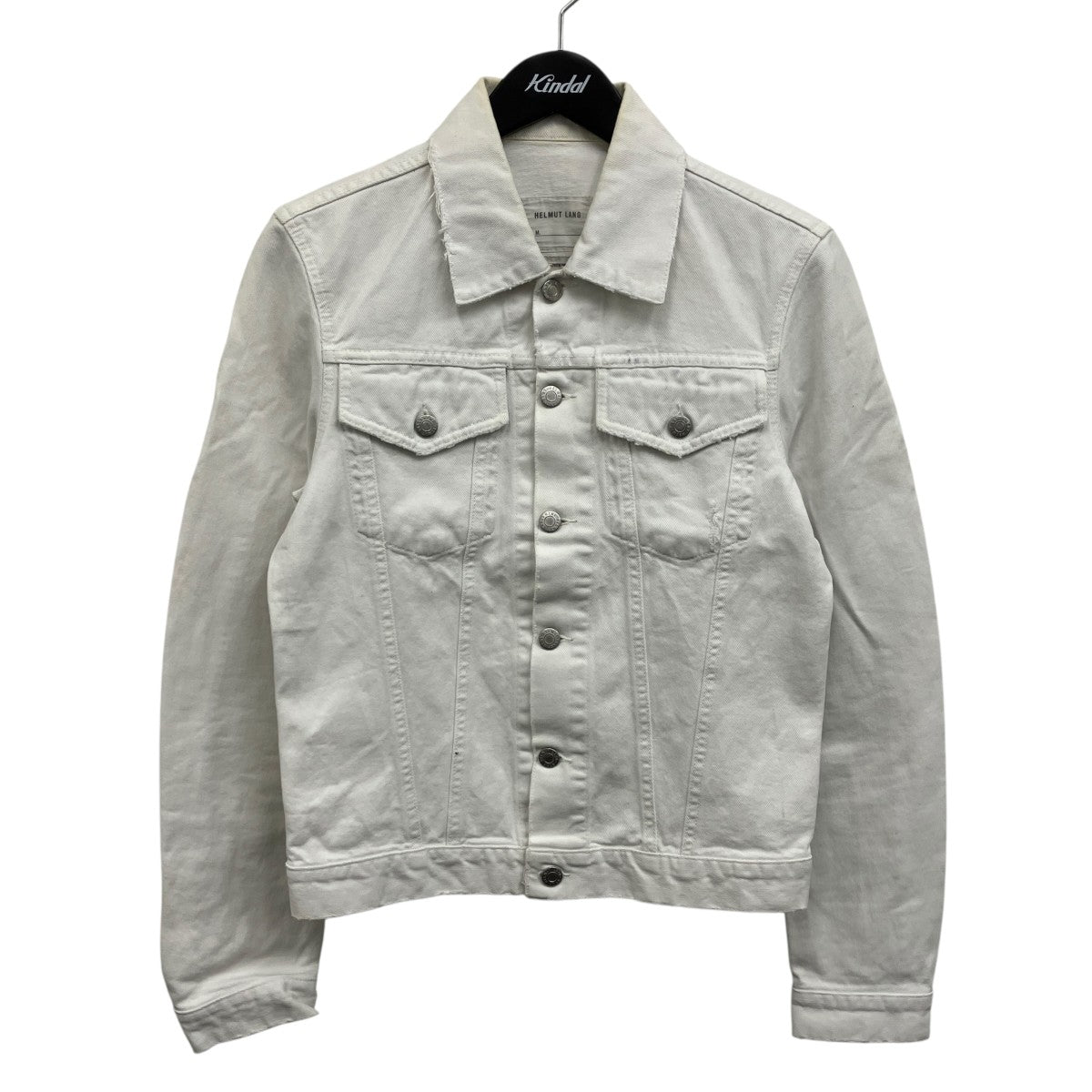 HELMUT LANG VINTAGE BROKEN DENIM SLIM 2POCKET デニムジャケット 古着・中古-1枚目のアイテム画像