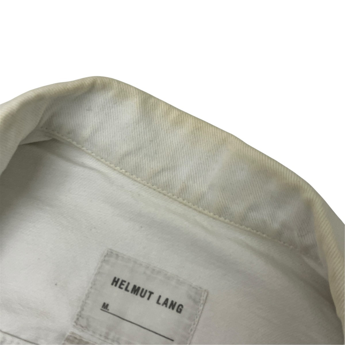 HELMUT LANG VINTAGE BROKEN DENIM SLIM 2POCKET デニムジャケット 古着・中古-5枚目のアイテム画像